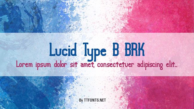 Lucid Type B BRK example